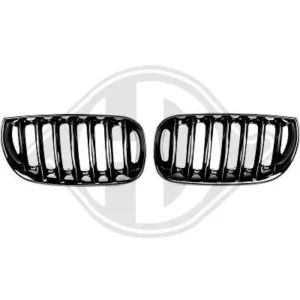 Grill Bmw E83 X3 06-10 LCI (Välj en produktvariant: Blanksvart)