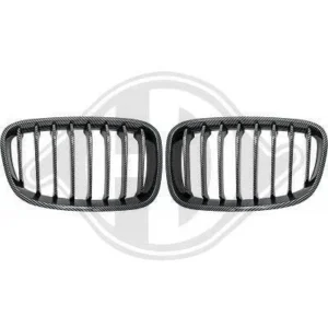 Grill BMW F20 F21 Njurar Fler färger Performance (Välj en produktvariant: Kolfiber-look)