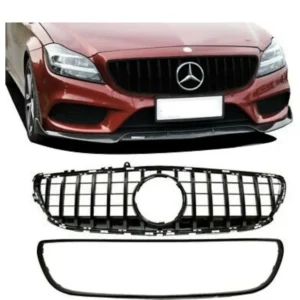 CLS W218 grill GT Panamericana 14-18 (Välj en produktvariant: Krom)