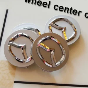 Mazda logo centrum kåpor / hjulnav kåpor 57mm (Välj en produktvariant: Grå)