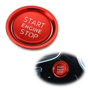 AUDI Start Stop Knapp (Välj Färg: Röd)