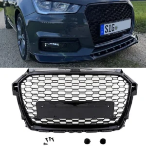 AUDI A1 GRILL RS 8X Design Piano Black 2016-