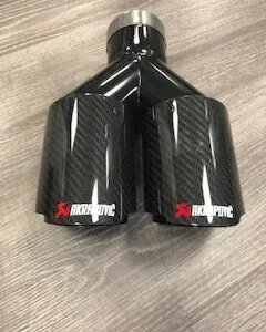 Ändrör Akrapovic Utblås 3-tum kolfiber