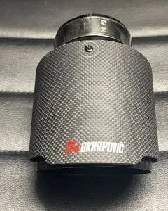 Ändrör Akrapovic Utblås Singel