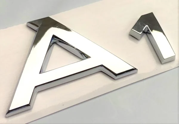 Audi A1 emblem krom