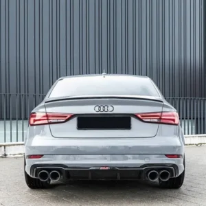 Audi A3 8V Spoiler Vinge (Välj en produktvariant: Lackerad Blanksvart)
