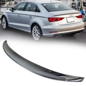 Audi A3 8V Vinge Spoiler (Välj en produktvariant: Kolfiber)