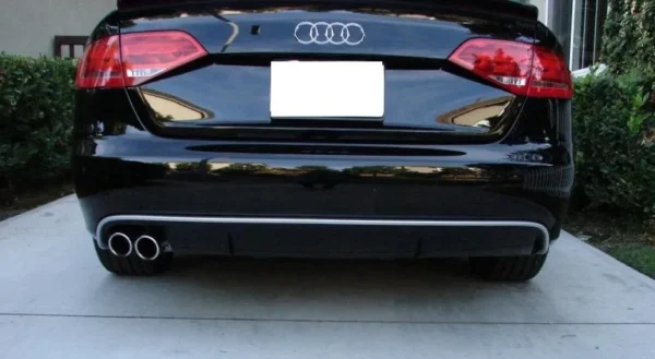 Audi A4 B8 diffuser (Välj en produktvariant: Olackerad)
