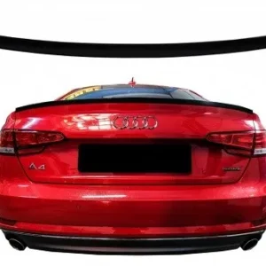 Audi A4 B9 Vinge 8W Spoiler (Välj en produktvariant: Matt svart)