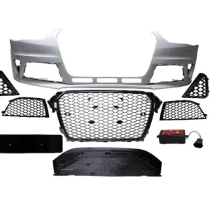 Audi A4 RS4 front Stötfångare B8.5 12-15 (Välj en produktvariant: Lackerad i bilens färgkod)