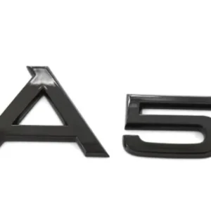 Audi A5 emblem blanksvart