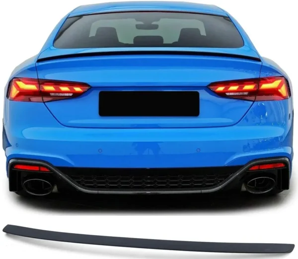 Audi A5 f5 Vinge Spoiler Sportback Coupe (Välj en produktvariant: Lackerad Blanksvart)