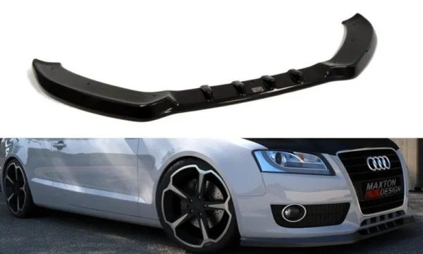 Audi A5 frontläpp B8 2007-2011 blanksvart