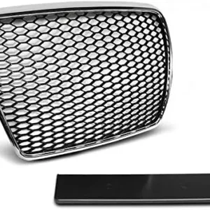 Audi A6 C6 Grill 4F 04-11 RS6 (Välj en produktvariant: Krom)