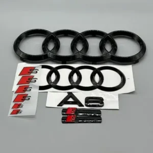 Audi A6 Emblem Kit S-Line Paketpris