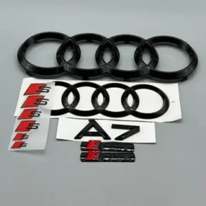 Audi A7 Emblem Kit S-Line Paketpris