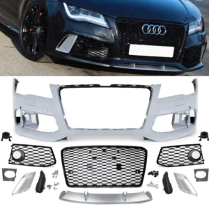 Audi A7 RS Front 2010-2014 A7 4G (Välj en produktvariant: Olackerad)
