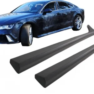Audi A7 Rs Sidokjolar RS7 Look (Välj en produktvariant: Olackerad)