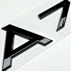 Audi A7 emblem blanksvart