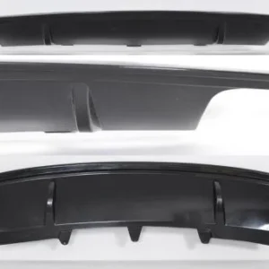 Audi B8 diffuser 2x2 utblås (Välj en produktvariant: Olackerad)