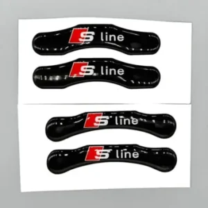 Audi Dekaler Sline Stickers Bromsok 4-Pack