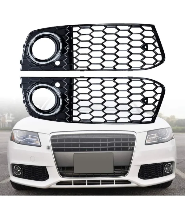Audi Dimljusgaller Honeycomb A4 B8 RS 08-11