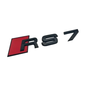 Audi Modellbeteckning RS7 Svart