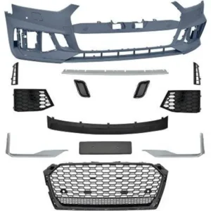 Audi RS5 Stötfångare Front A5 17-19 (Välj en produktvariant: Olackerad)