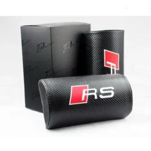 Audi logo kolfiber kuddar till bilen Rs