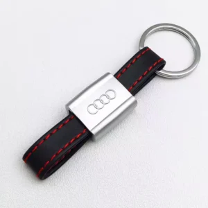 Audi logo nyckelring