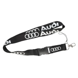 Audi nyckelband Nyckelhänge svart