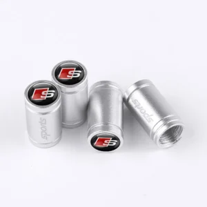 Audi ventilhattar S S-LINE olika färger (Välj Färg: Silver)
