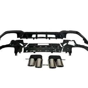 BMW Diffusor kit G20 G21 (Komplett sats) (Välj en produktvariant: Krom)