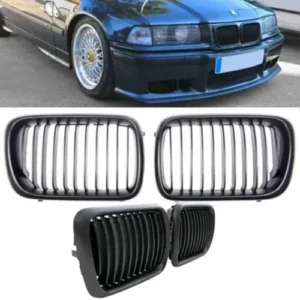 Grill BMW E36 Svart 1991-1999 (Välj en produktvariant: 96-99, Välj en produktvariant: Blanksvart)