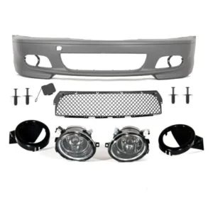 BMW E46 Front M Sport Coupe & Cab 99- (Välj en produktvariant: Olackerad)