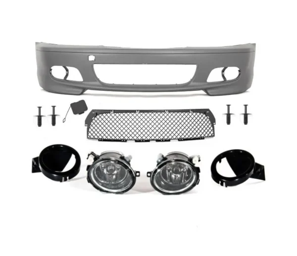 BMW E46 Front M Sport Coupe & Cab 99- (Välj en produktvariant: Olackerad)