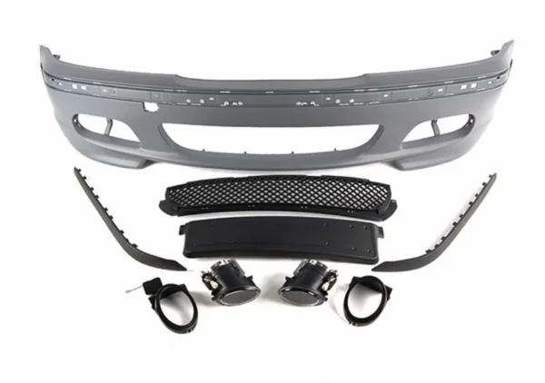 BMW E46 Front Sedan M-Sport 98-05 + Dimljus (Välj en produktvariant: Lackerad i bilens färgkod)