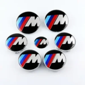 BMW Emblem Set M-Power 7-Pack (Välj en produktvariant: 82/73)