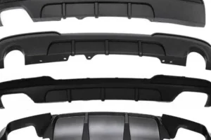 BMW F10 M performance kjolpaket (Diffuser: 520-530 två ändrör till vänster)