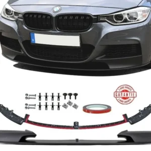BMW Frontläpp M Performance F30 F31 Premium (Välj en produktvariant: Mattsvart)