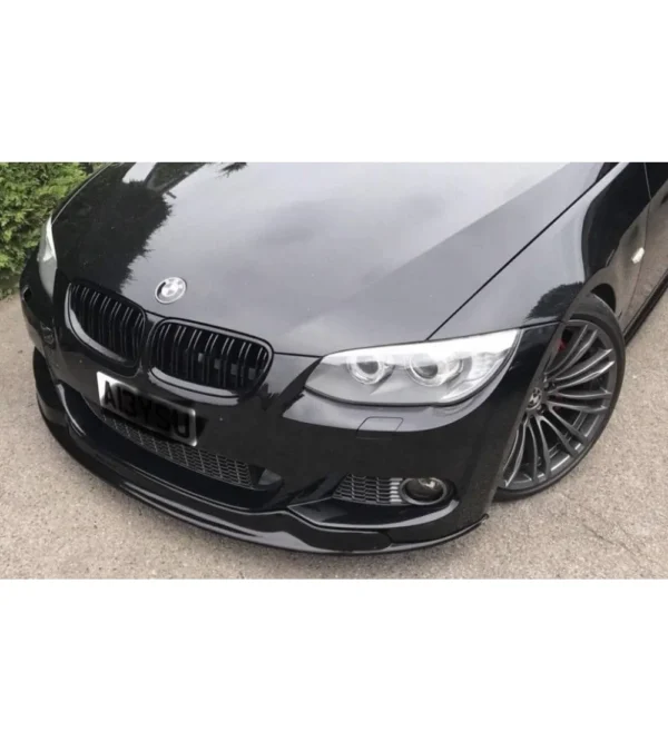 BMW Frontspoiler Akrym-Style E92 E93 10-14 (Välj en produktvariant: Olackerad)