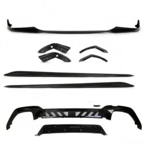 BMW Performance Paket G20 G21 M340 (Välj en produktvariant: Lackerad Mattsvart)