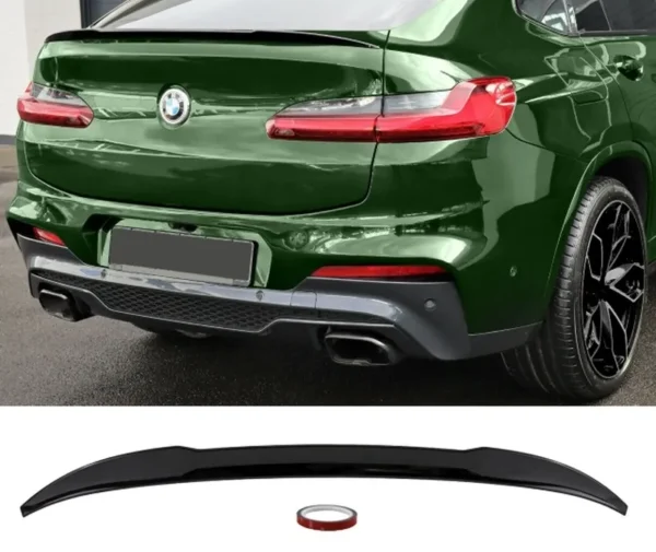 BMW X4 G02 Vinge Spoiler F98 Look (Välj en produktvariant: Matt svart)