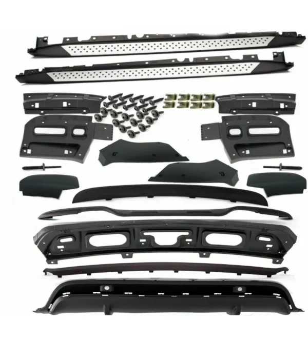BMW X5 E70 Performance paket inkl sideboards lci (Välj en produktvariant: Lackerad i bilens färgkod)