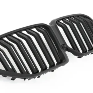 BMW X6 G06 Grill M Njurar Matt / Blank (Välj en produktvariant: Matt svart)
