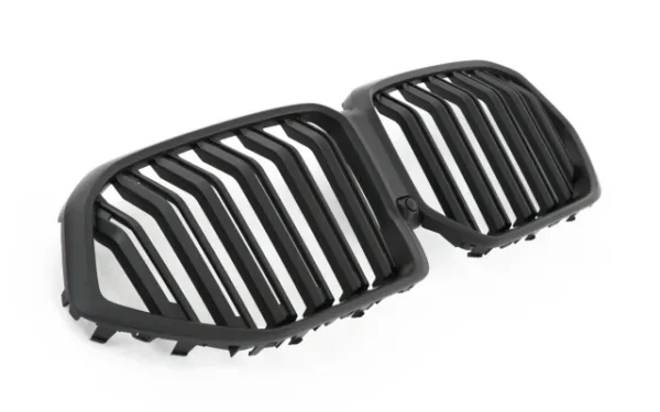 BMW X6 G06 Grill M Njurar Matt / Blank (Välj en produktvariant: Matt svart)