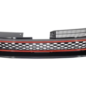 Badgeless Grill VW Golf 6 Grill GTI Design Röd 2008-2012