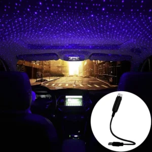 Bil Usb Starlight Projektionslampa (Välj en produktvariant: LILA)