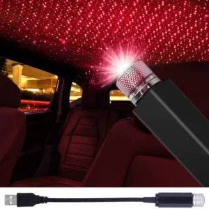 Bil Usb Starlight Projektionslampa (Välj en produktvariant: RÖD)