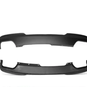 Bmw Diffuser M-Sport F10 F11 (Välj en produktvariant: Matt svart, Diffuser: M5 look (4 utblås))